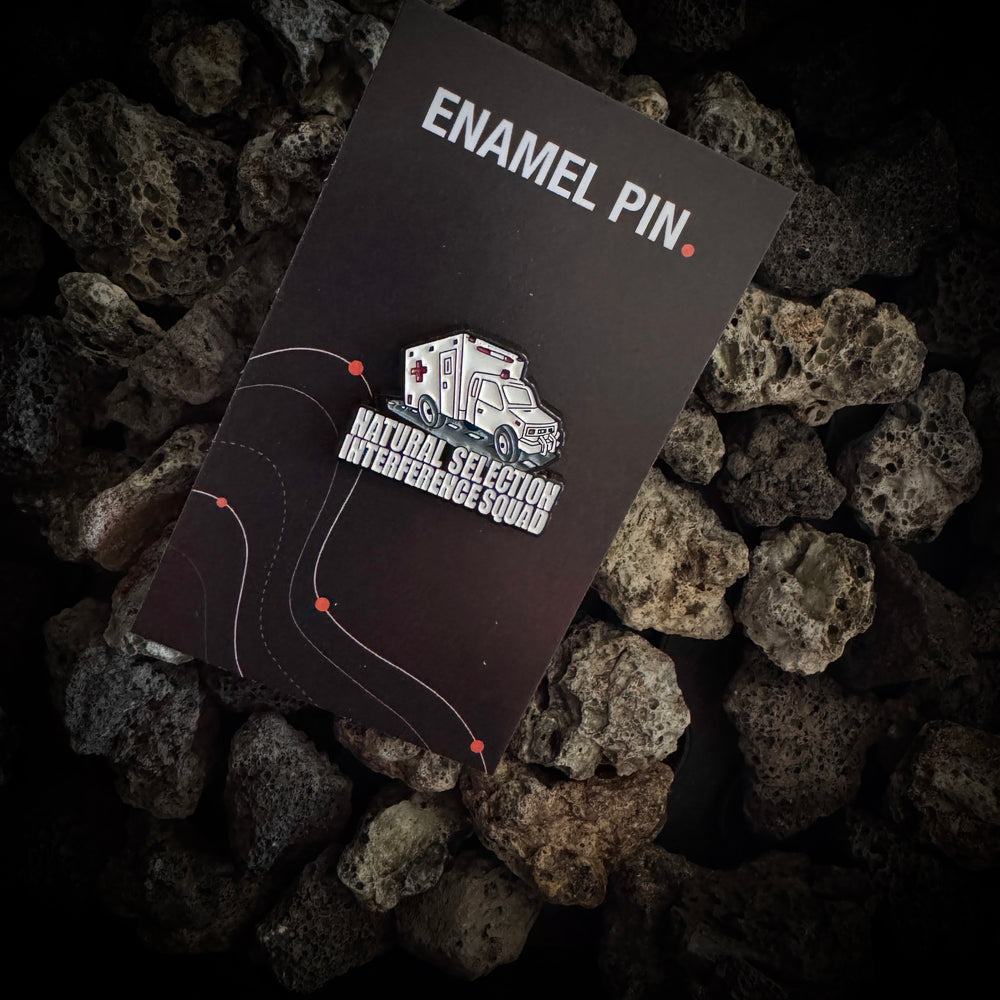 “Natural Selection Interference Squad” Ambulance Enamel Pin